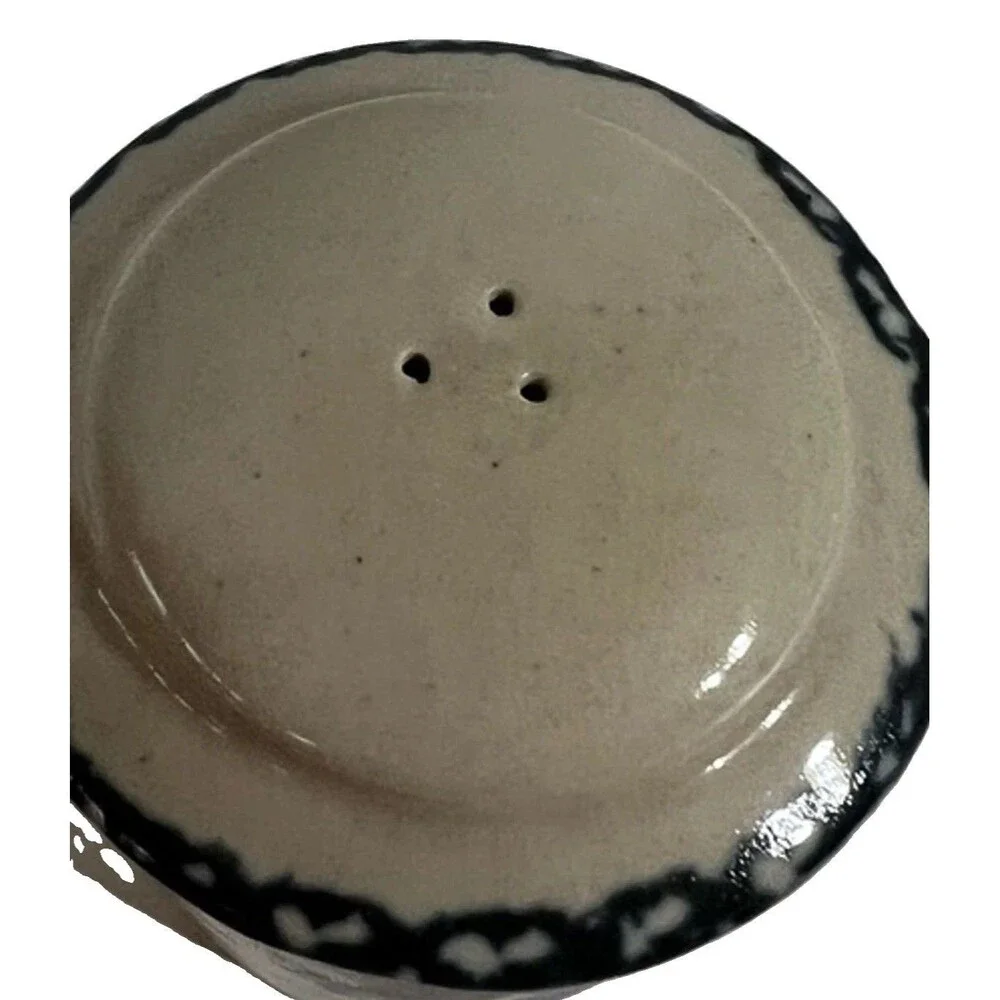 Home & Garden Party Stoneware Salt Shaker Floral Splendor Replacement Vintage